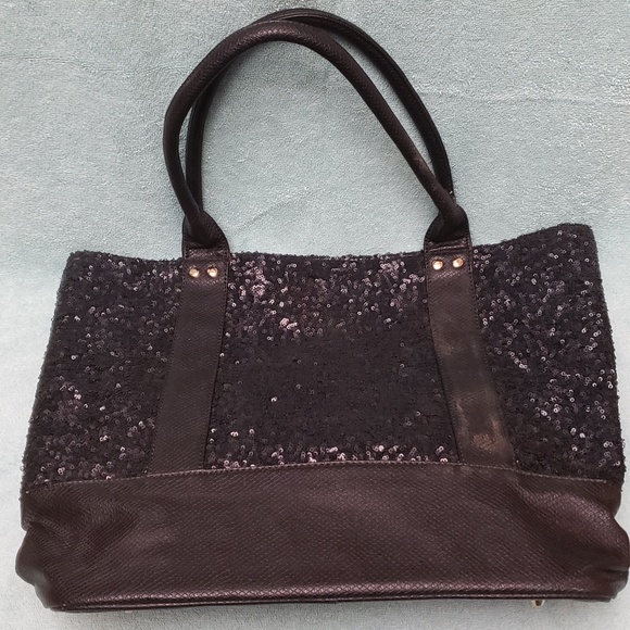 Deux Lux Large Sequins Tote Bag - Picture 1 of 3